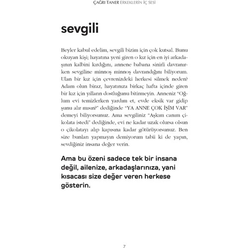 Erkeklerin Iç Sesi çağrı Taner Kitabı Ve Fiyatı Hepsiburada
