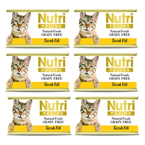 Nutri Feline Tavuk Etli Konserve Yetişkin Kedi Maması 85 gr Fiyatı