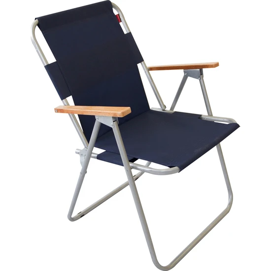 Bofigo Katlanır Sandalye Kamp Sandalyesi Balkon Sandalyesi Katlanabilir Piknik Ve Bahçe Sandalyesi Lacivert
