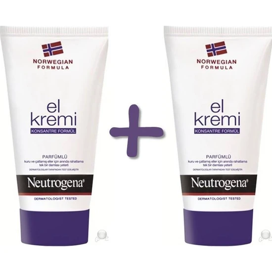 Neutrogena Parfümlü El Kremi 2 Adet 50 ml