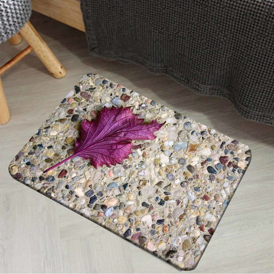 Else Hali Tas Zemin Mor Yaprak Dekoratif Ev Ici Kapi Onu Fiyati