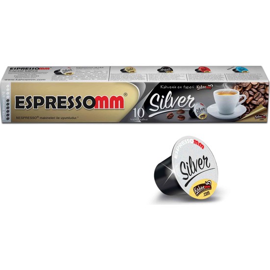 ESPRESSOMM Silver Kapsül Kahve (10 Adet) Nespresso Uyumlu Fiyatı