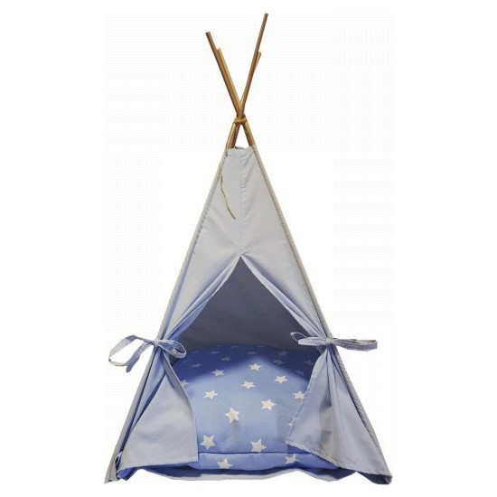 Petyuva Butik Yıldız Desenli Minderli Kedi Çadırı 70 x 52 cm Fiyatı