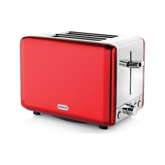 Schafer Küchenchefs Ekmek Kızartma Makinesi Kırmızı