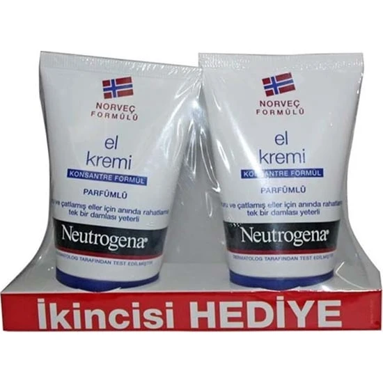 Neutrogena El Kremi Parfümlü 2x50 ml Set