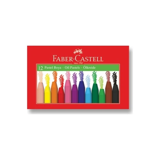 Faber-Castell Pastel Boya 12 Renk