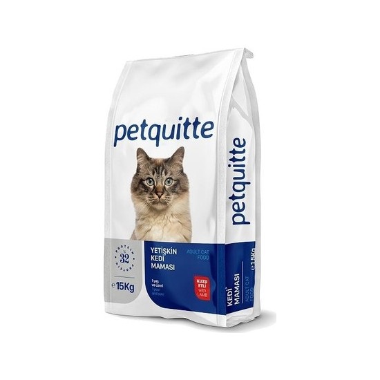 Petquitte Kuzu Etli Yetişkin Kedi Maması 15 Kg Fiyatı