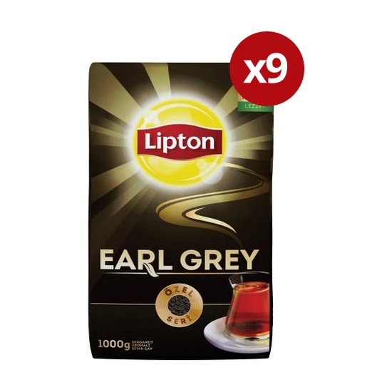 Lipton Earl grey Dökme Çay 1000gr X 9' lu