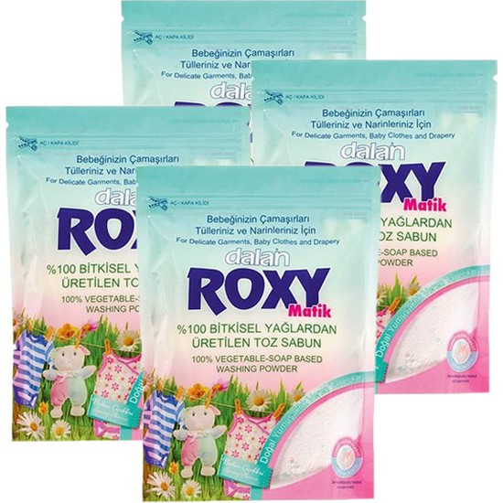 Dalan Roxy Toz Sabun Matik Bahar Çiçekleri 2000 Gr x 4 Dalan Roxy Toz Sabun Matik Bahar Çiçekleri 2000 Gr x 4