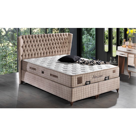 Cadde Yıldız Hessen Yatak Seti Baza + Başlık + Yatak Fiyatı