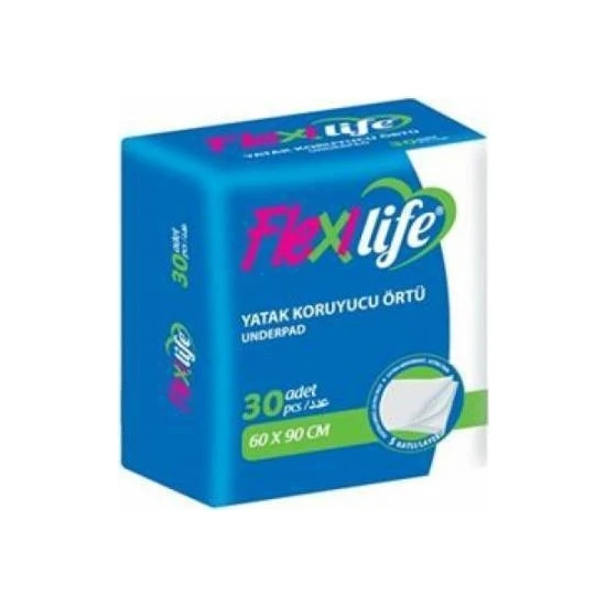 Flexilife Yatak Koruyucu Örtü 60X90 30 Luk Paket - 4 Paket-120 Adet