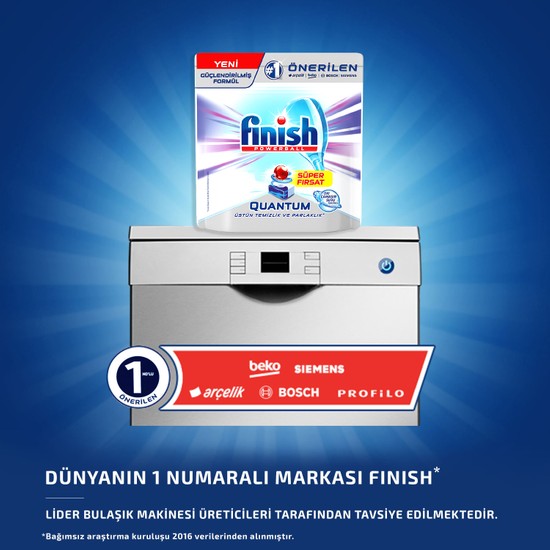 Finish Quantum 60 Tablet Bulaşık Makinesi Deterjanı Çamaşır Fiyatı
