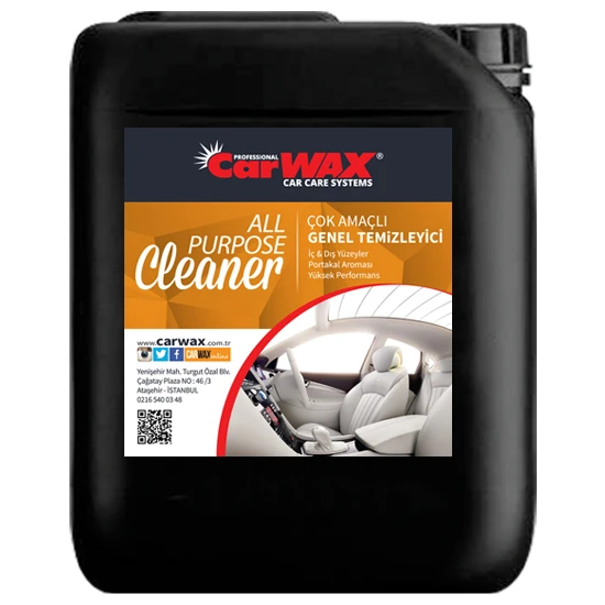 Carwax All Purpose Cleaner Genel Temizleyici 20 kg