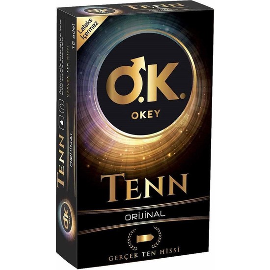 Okey Tenn 10'lu Prezervatif (Non-Lateks)