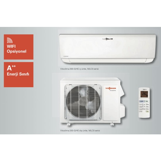 VIESSMANN WS2032MLC0 12.000 Btu/h Duvar Tipi İnverter Klima Fiyatı VIESSMANN WS2032MLC0 12.000 Btu/h Duvar Tipi İnverter Klima Fiyatı