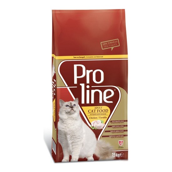 Proline Adult Cat Chicken Tavuklu Yetişkin Kedi Maması 15 Kg Fiyatı