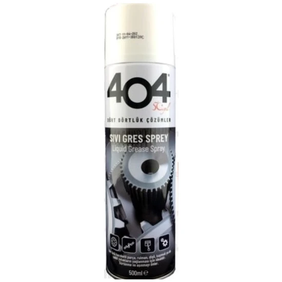 404 Sıvı Gres 500 ml. ( Üretim Yılı : 2020 )
