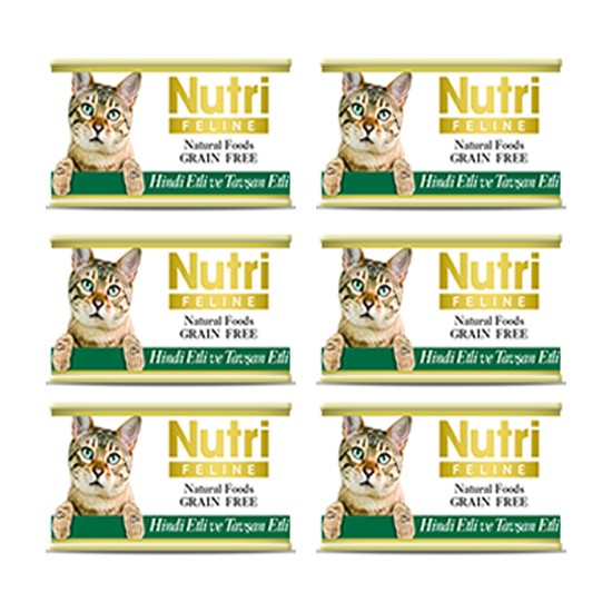 Nutri Feline Hindili &amp; Tavşanlı Konserve Yetişkin Kedi Fiyatı