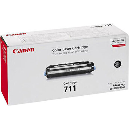 Canon Crg-711 Lbp-5300 /5360 Siyah Toner 6000 Sayfa