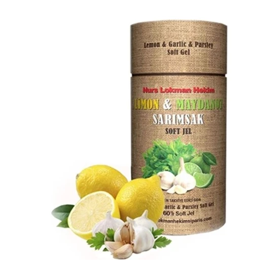 Limon Maydanoz Sarımsak Kürü Soft Jel