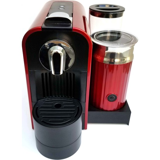ESPRESSOMM Latte Kapsül Kahve Makinesi Kırmızı Nespresso Fiyatı