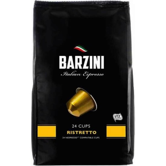 Barzini Ristretto Nespresso Uyumlu Kapsül Kahve 24 lü Fiyatı