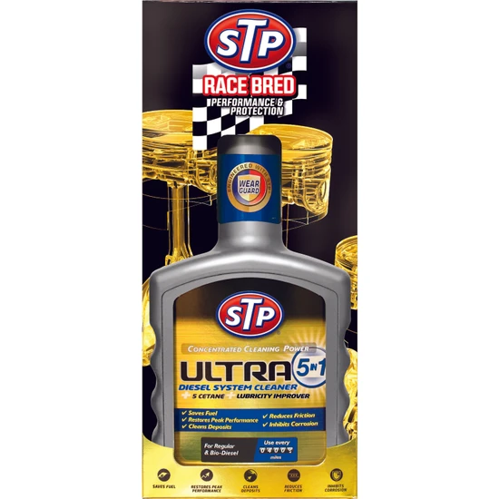 STP Ultra 5 Özellikli Dizel Yakıt Sistemi Temizleyici 400 ml