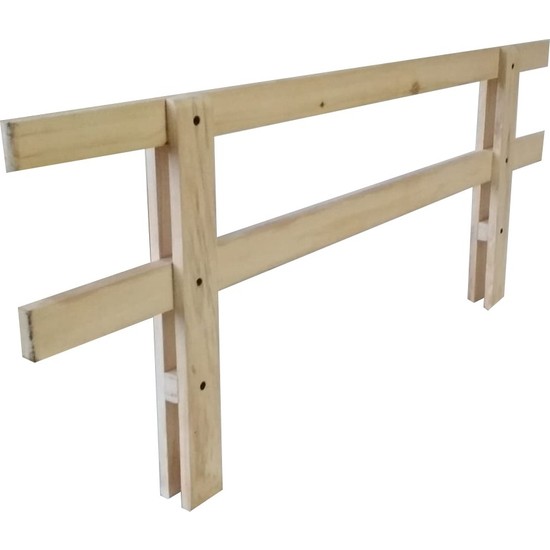 Alızon Ahşap Bebek Çocuk Yatak Bariyer Korkuluk 120 x 30
