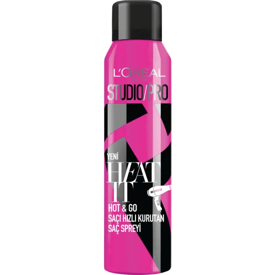 L'Oréal Paris Studio Pro Heat It Hot and Go Spray 150 Ml