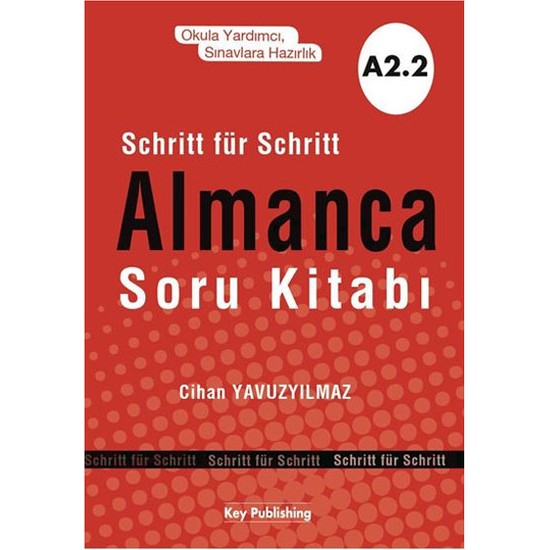 Almanca Soru Kitabı A2 2 Cihan Yavuzyılmaz Kitabı ve Fiyatı Almanca Soru Kitabı A2 2 Cihan Yavuzyılmaz Kitabı ve Fiyatı