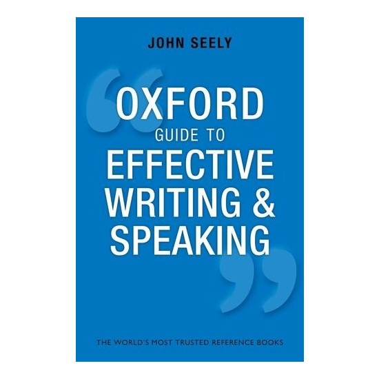 Oxford Guide To Effective Writing And Speaking Kitabı ve Fiyatı