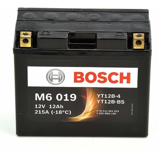 Bosch 12 Amper AGM Motosiklet Aküsü (Mercedes Yedek Akü ...