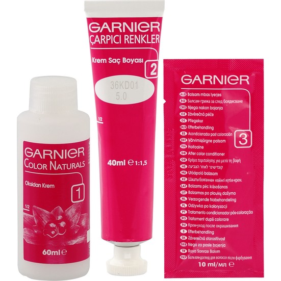 Garnier Çarpıcı Renkler 5/0 Parlak Açık Kahve Saç Boyası Fiyatı