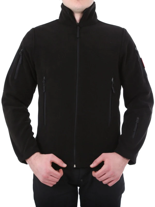 Vogel Tactical Siyah Polar Hırka