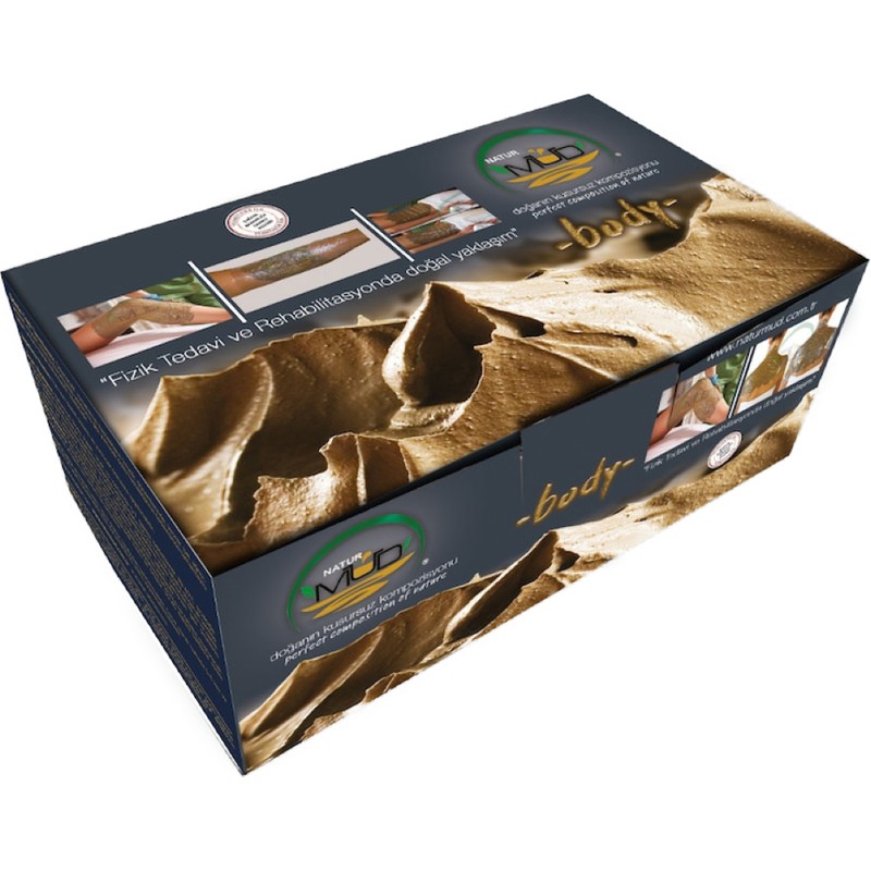 Natur Mud Naturmud Body Organik Sağlık Peloid Çamuru 5'li Paket