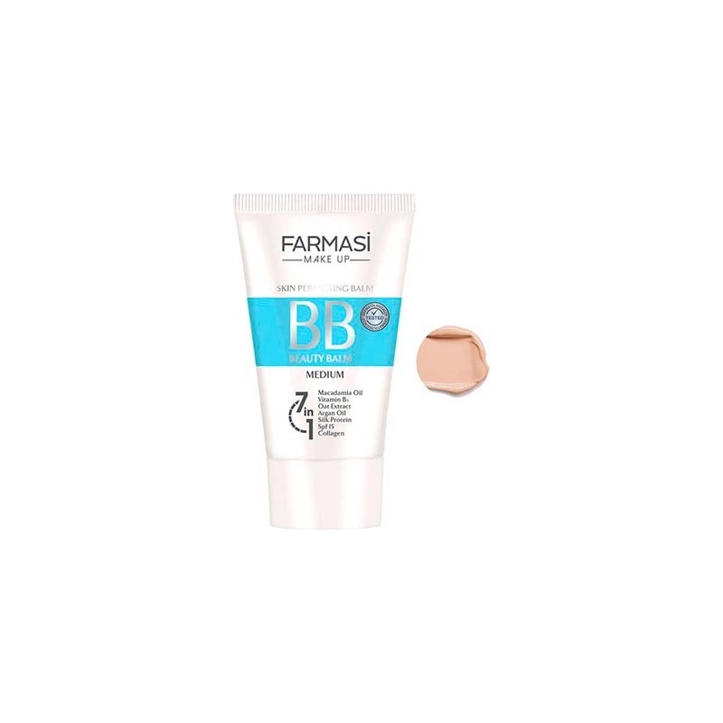 Farmasi BB Krem Medium Nemlendirici Etkiyle Cilt Kusurlarını Kapatır B3 Vitamini İçerir