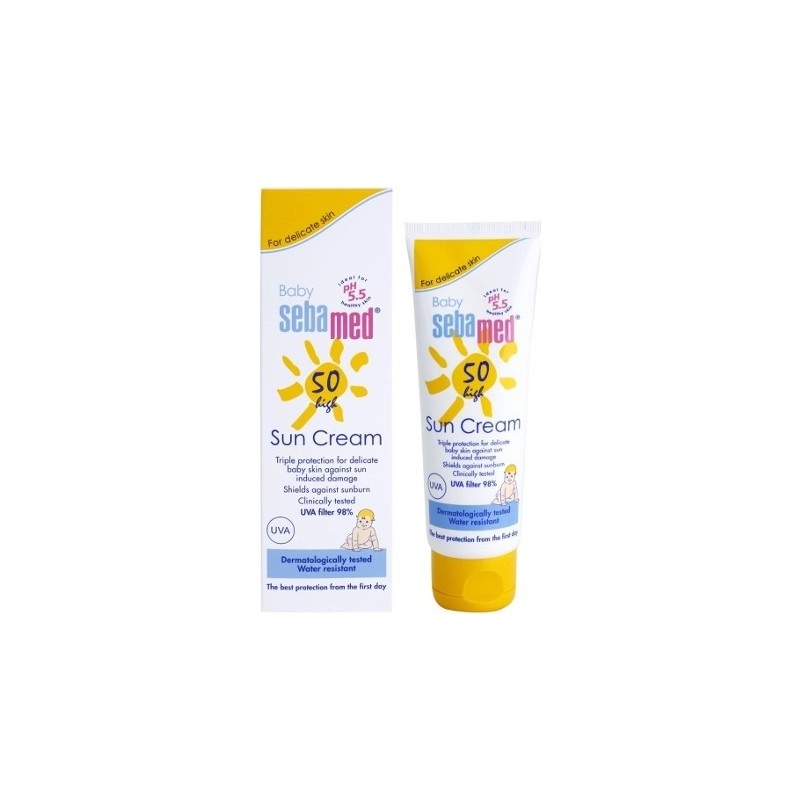 Sebamed Baby Sun Cream SPF 50+ 75 ml (Bebekler İçin Güneş Koruyucu Krem)