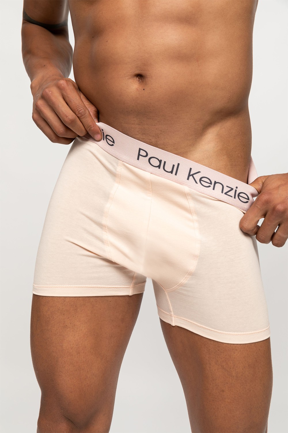 Paul Kenzie Comfort Flex 3'lü Erkek Boxer - Rainbow Nude görsel 5