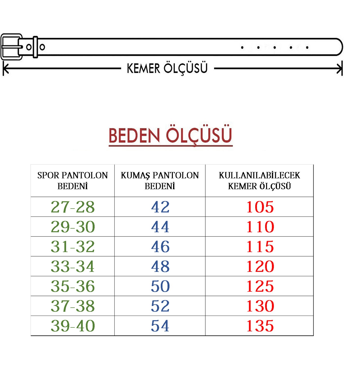 Deribond Spor Erkek Kemer görsel 8
