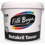 Filli Boya Yeni 3.5kg Betakril Tavan Boyası Beyaz Renk Kolay Uygulama Özelliği ile
