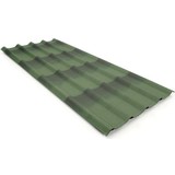 Onduline Zigana Tile Levha 3 Adet Yeşil Çatı Kaplama 2000 x 890 x 3,5 mm