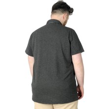 ModeXL Erkek T-Shirt Polo Florida 22303 Antrasit