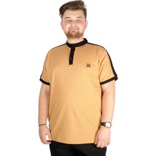 ModeXL T-Shirt Polo Hkm Yaka Pike Mode Team 21556 Hardal