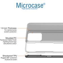 Microcase Xiaomi Redmi 10 Luna Serisi Köşe Korumalı Sert Rubber Kılıf - Şeffaf