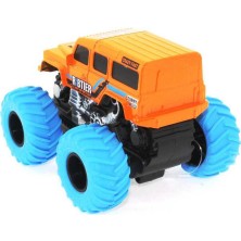 Oyuncakmatik Die Cast Sürtmeli Off Road Jeep - Turuncu