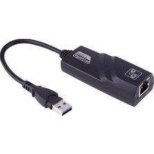 Maxgo USB 3.0 To Ethernet RJ45 Adaptörü Gigabit 10/100/1000MBPS Çevirici Dönüştürücü (MG-2117-3G-LAN-2)