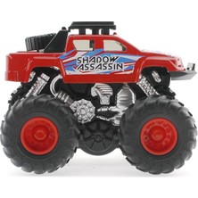 Oyuncakmatik Die Cast Çek Bırak Off Road Jeep - Kırmızı