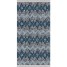Tarzev Decoser Sahra Dh 2046 Kaymaz Tabanlı Modern Yıkanabilir Kilim Halı