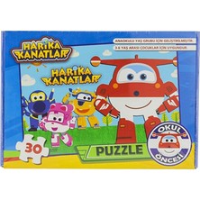 Harika Kanatlar Eğitici Çocuk Puzzle 30 Parça