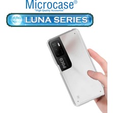 Microcase Xiaomi Poco M3 Pro Luna Serisi Köşe Korumalı Sert Rubber Kılıf - Şeffaf